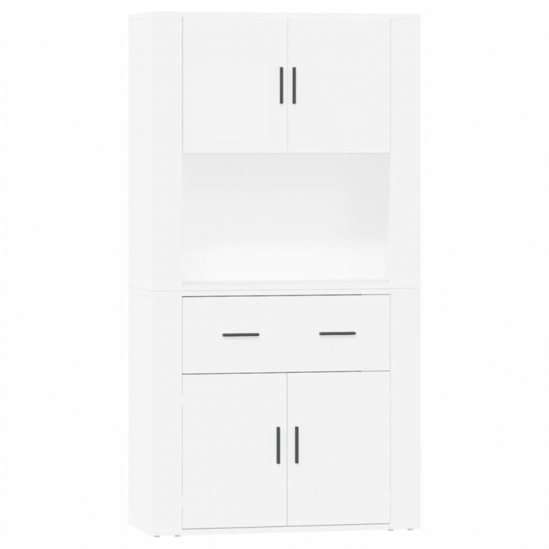 Highboard Weiß Holzwerkstoff