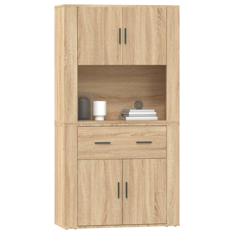 Highboard Sonoma-Eiche Holzwerkstoff