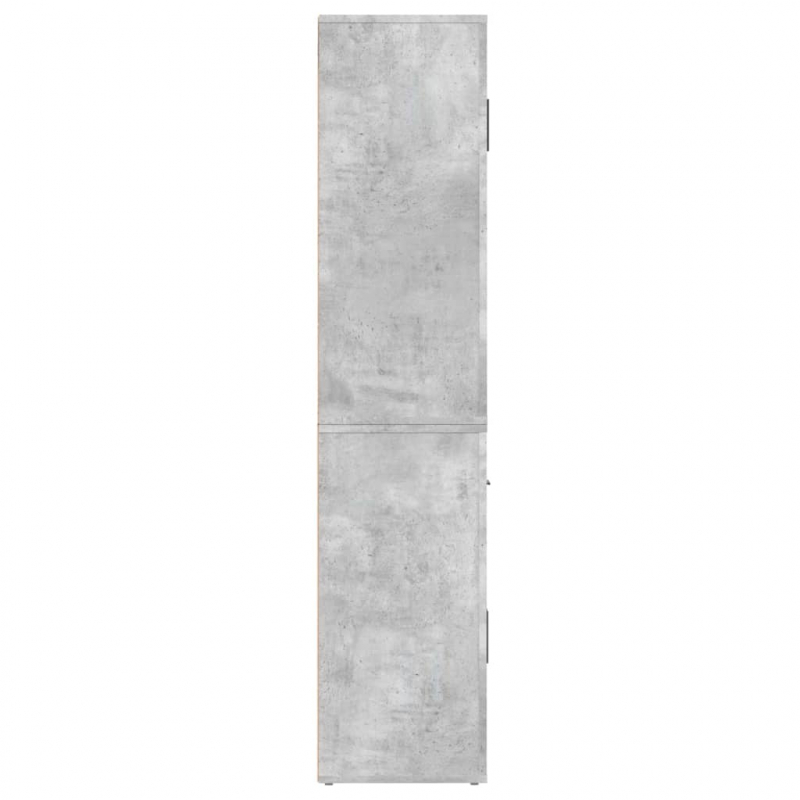 Highboard Betongrau Holzwerkstoff