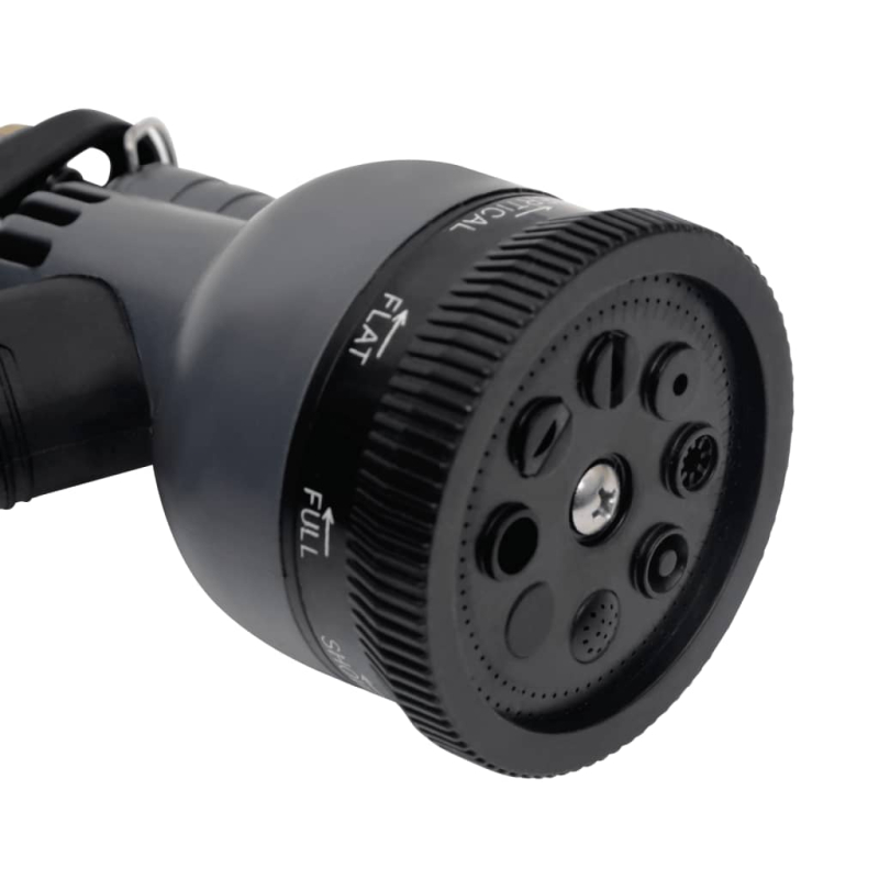 Gartenschlauch mit Sprühdüse Silbern 0,6 15 m Edelstahl