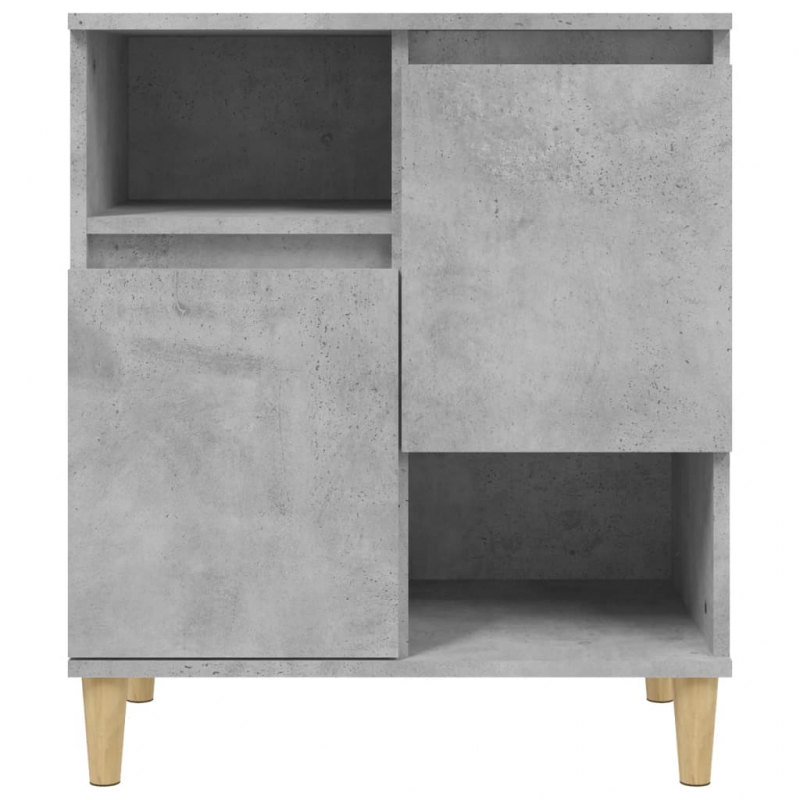 Sideboards 3 Stk. Betongrau 60x35x70 cm Holzwerkstoff