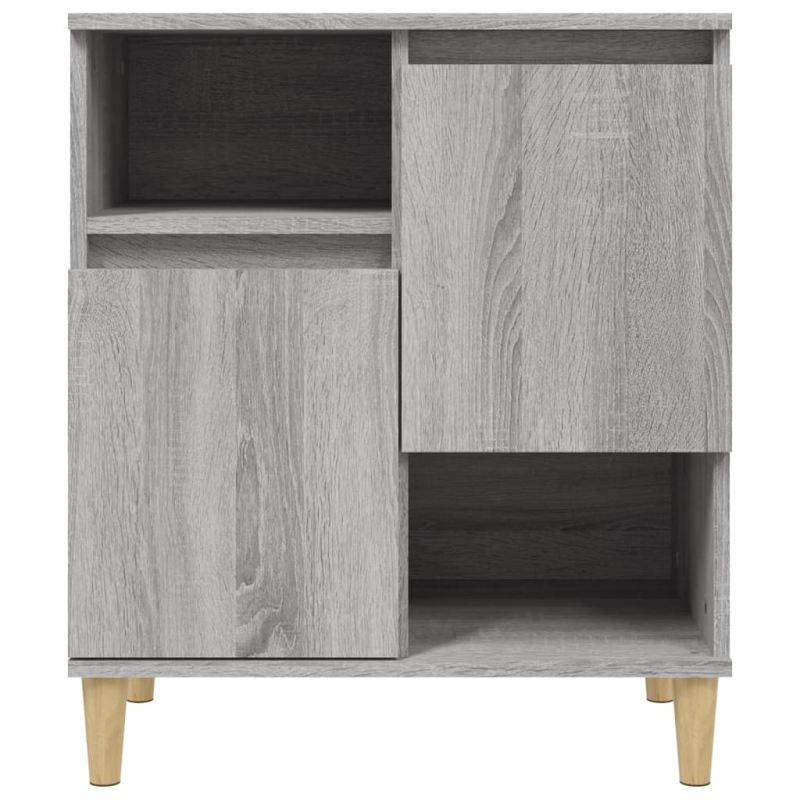 Sideboards 3 Stk. Grau Sonoma 60x35x70 cm Holzwerkstoff