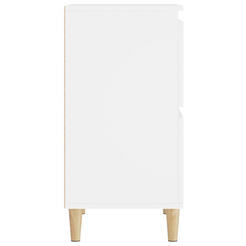 Sideboards 2 Stk. Weiß 60x35x70 cm Holzwerkstoff