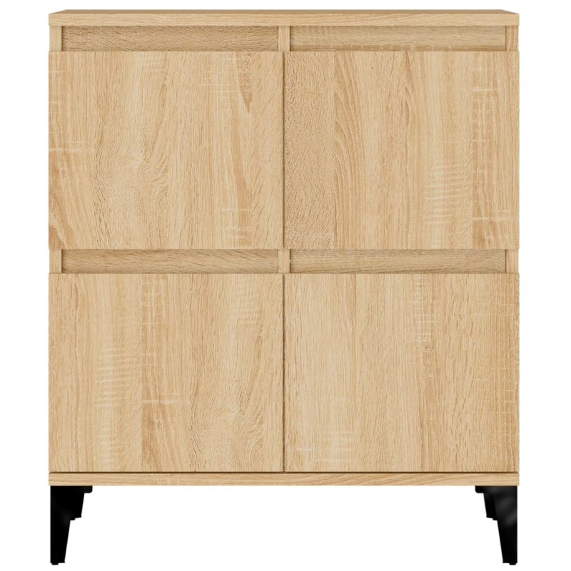 Sideboards 3 Stk. Sonoma-Eiche 60x35x70 cm Holzwerkstoff