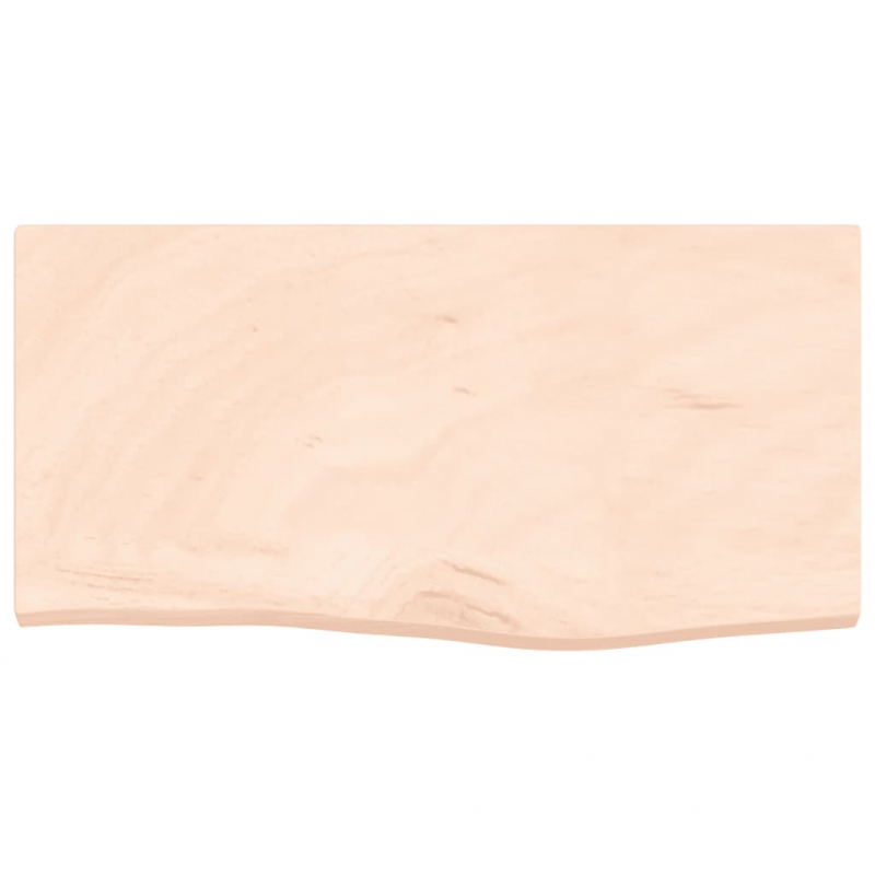 Waschtischplatte 60x30x(2-4) cm Massivholz Unbehandelt