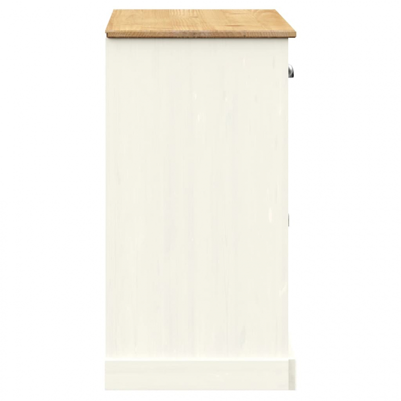 Sideboard mit Schubladen VIGO 113x40x75 cm Massivholz Kiefer