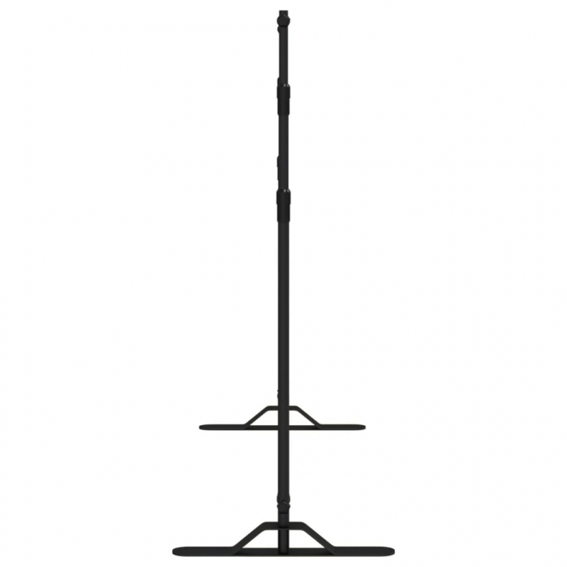 Hintergrundstative 2 Stk. Schwarz 305x243 cm Stahl