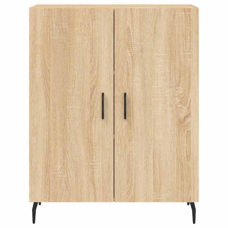 Sideboard Sonoma-Eiche 69,5x34x90 cm Holzwerkstoff