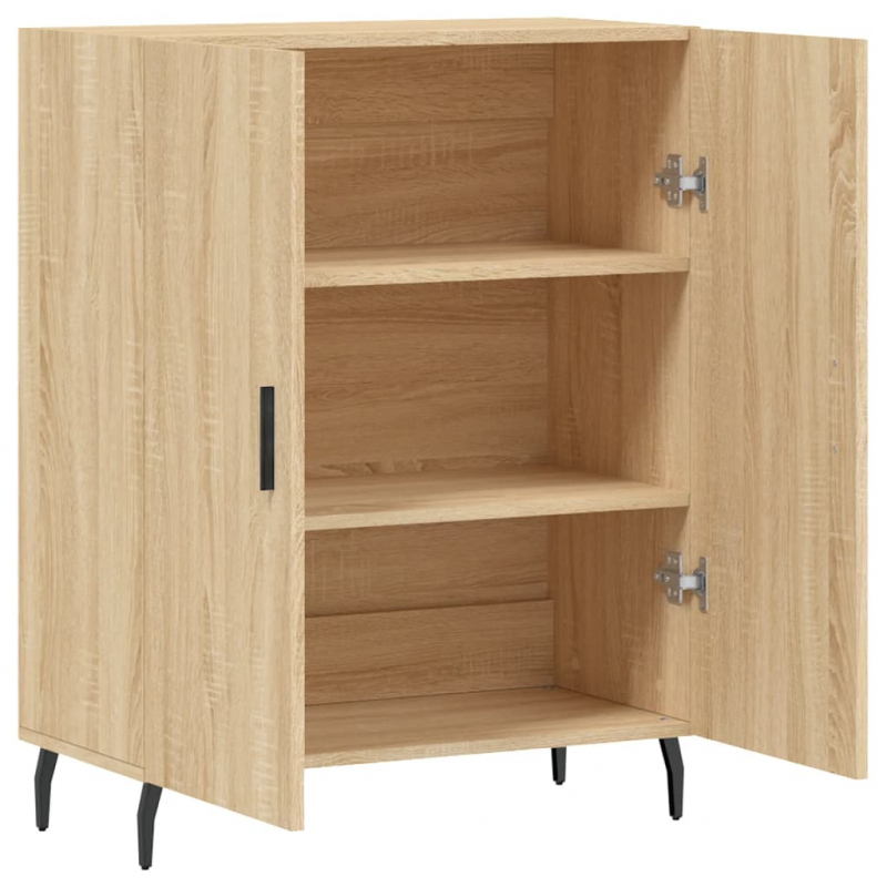 Sideboard Sonoma-Eiche 69,5x34x90 cm Holzwerkstoff