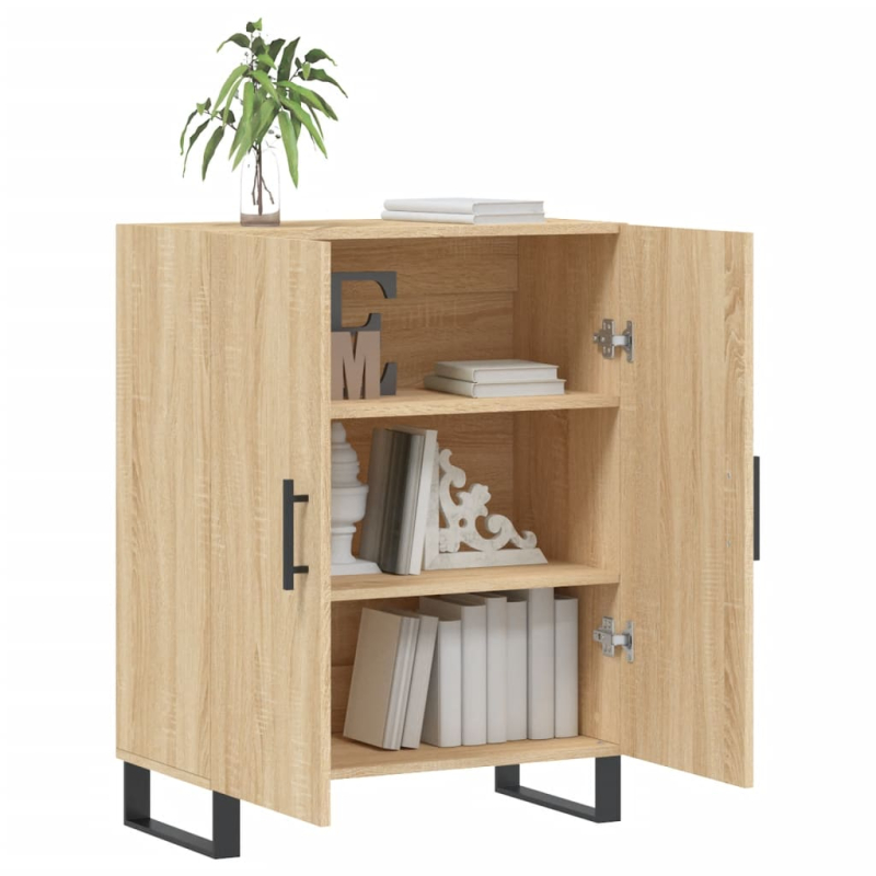 Sideboard Sonoma-Eiche 69,5x34x90 cm Holzwerkstoff