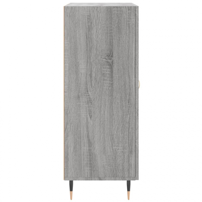 Sideboard Grau Sonoma 69,5x34x90 cm Holzwerkstoff
