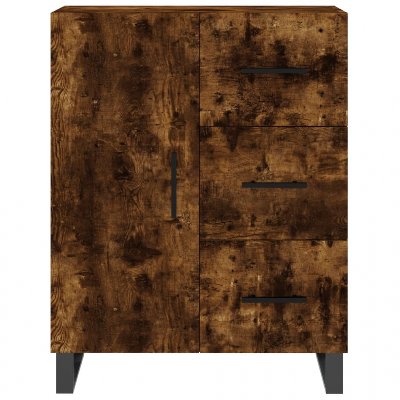 Sideboard Räuchereiche 69,5x34x90 cm Holzwerkstoff