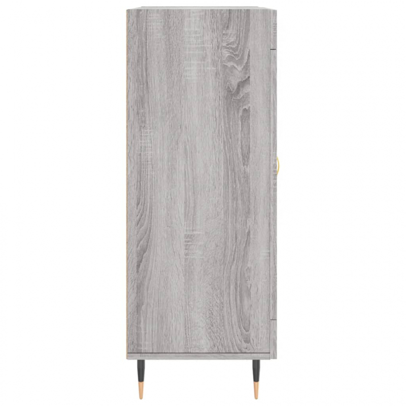 Sideboard Grau Sonoma 69,5x34x90 cm Holzwerkstoff