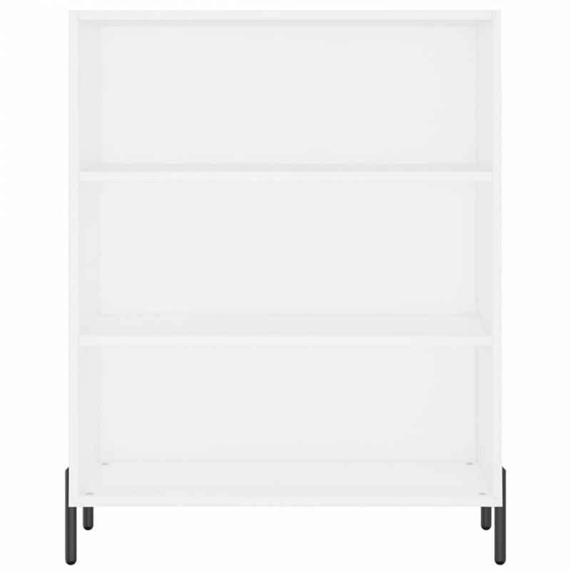 Regalschrank Weiß 69,5x32,5x90 cm Holzwerkstoff