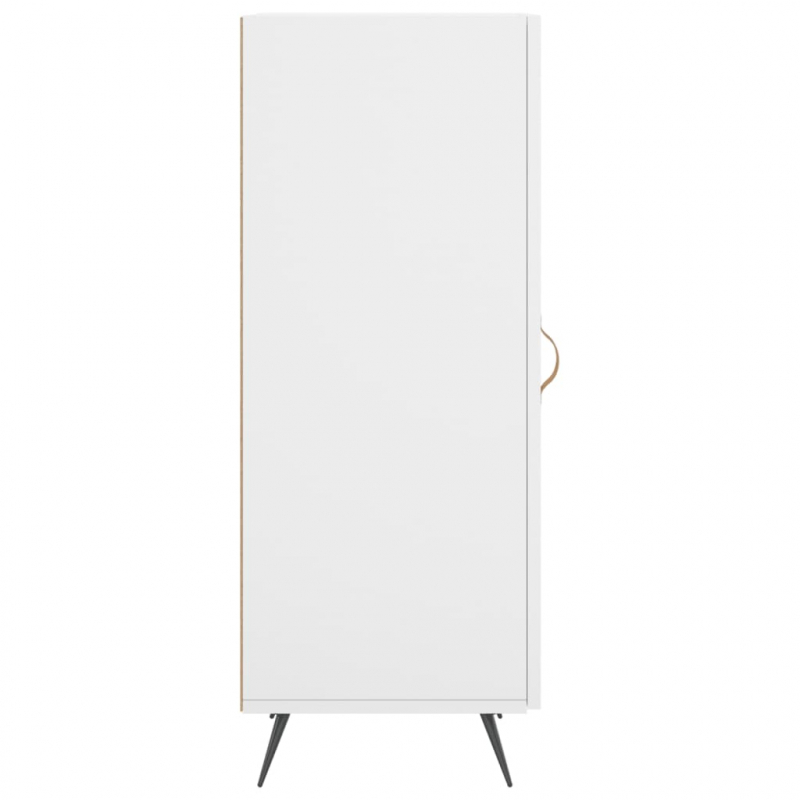 Sideboard Weiß 34,5x34x90 cm Holzwerkstoff