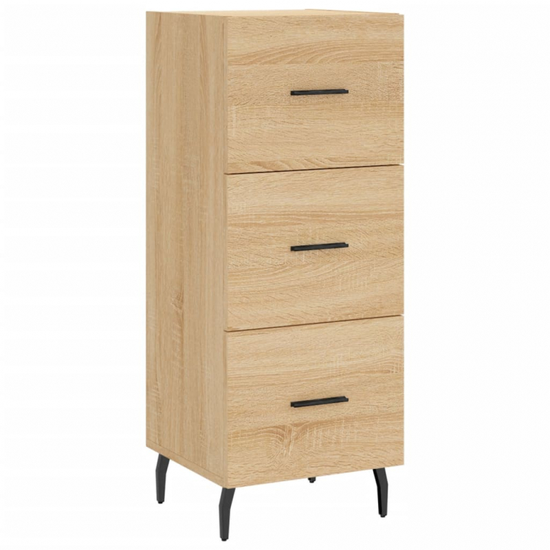 Sideboard Sonoma-Eiche 34,5x34x90 cm Holzwerkstoff