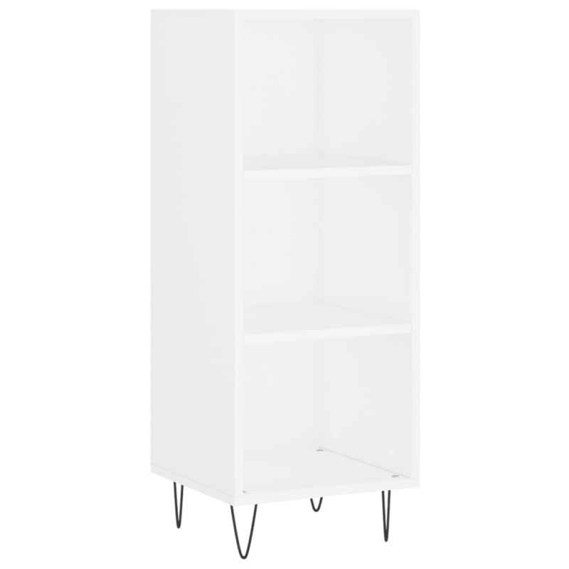 Sideboard Weiß 34,5x32,5x90 cm Holzwerkstoff