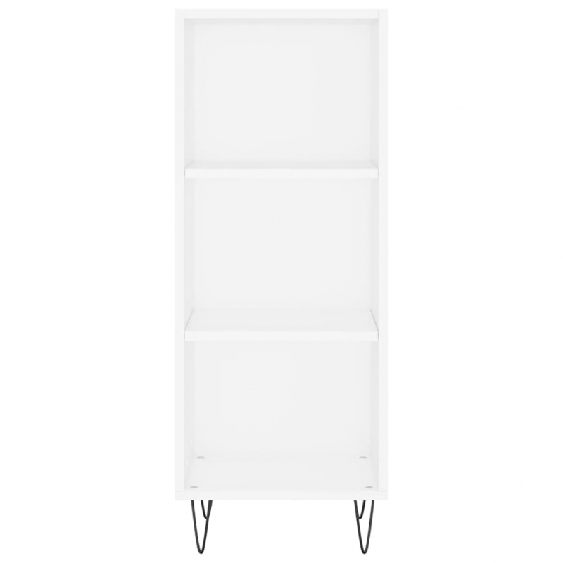 Sideboard Weiß 34,5x32,5x90 cm Holzwerkstoff