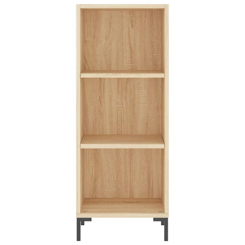 Sideboard Sonoma-Eiche 34,5x32,5x90 cm Holzwerkstoff