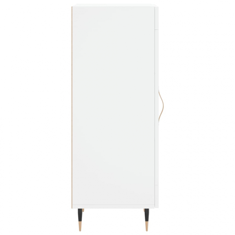 Sideboard Weiß 34,5x34x90 cm Holzwerkstoff