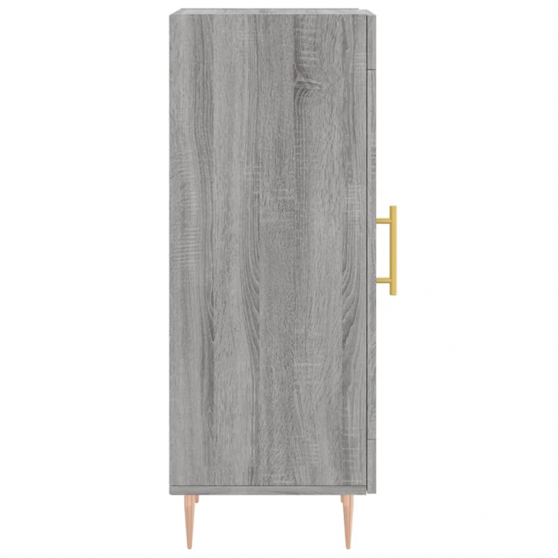 Sideboard Grau Sonoma 34,5x34x90 cm Holzwerkstoff