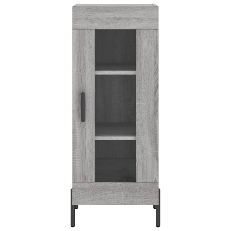Sideboard Grau Sonoma 34,5x34x90 cm Holzwerkstoff