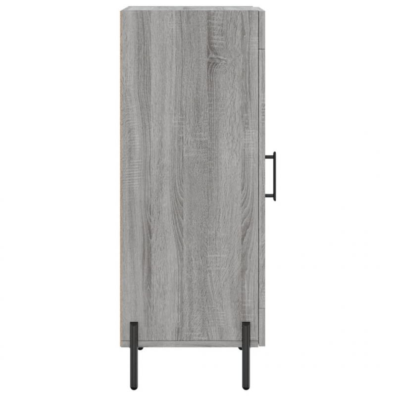 Sideboard Grau Sonoma 34,5x34x90 cm Holzwerkstoff