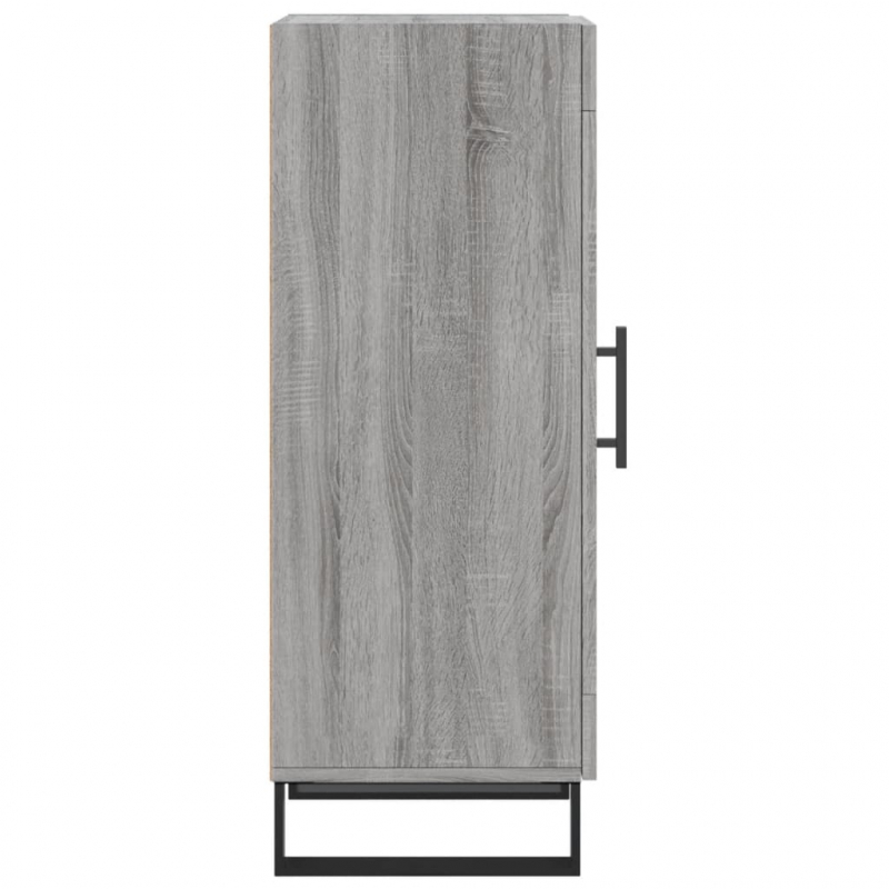 Sideboard Grau Sonoma 34,5x34x90 cm Holzwerkstoff