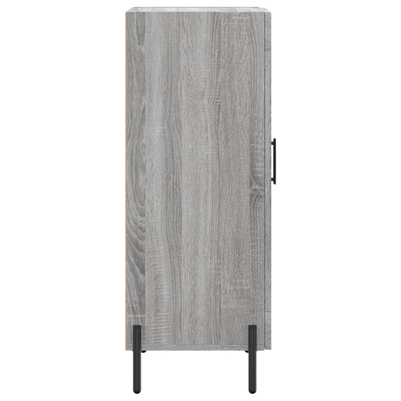 Sideboard Grau Sonoma 34,5x34x90 cm Holzwerkstoff