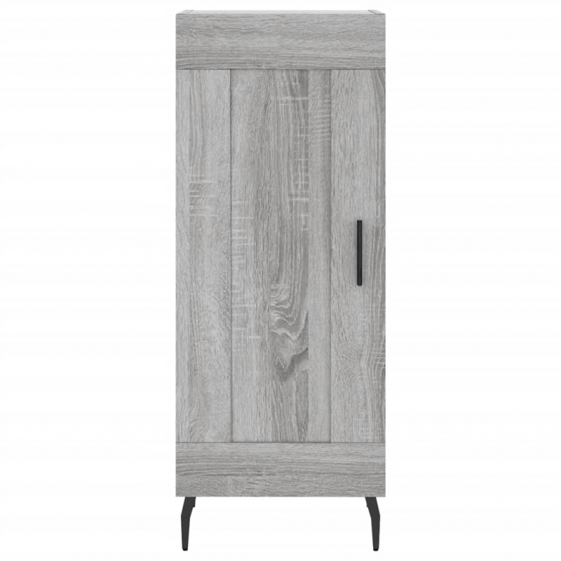 Sideboard Grau Sonoma 34,5x34x90 cm Holzwerkstoff