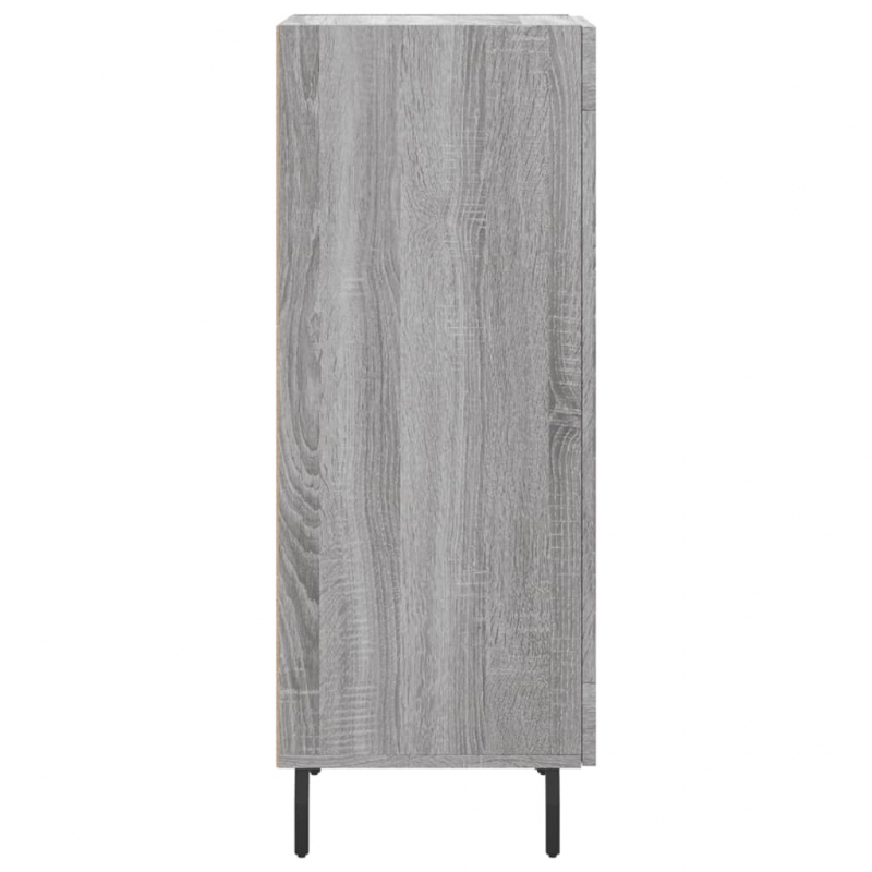 Sideboard Grau Sonoma 34,5x34x90 cm Holzwerkstoff