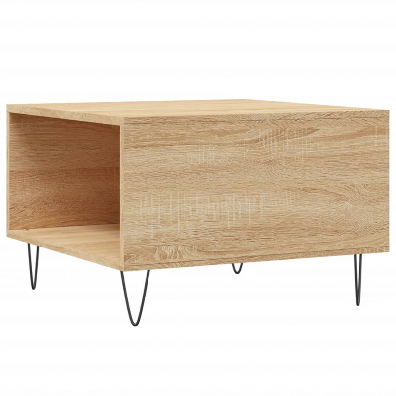 Couchtisch Sonoma-Eiche 55x55x36,5 cm Holzwerkstoff