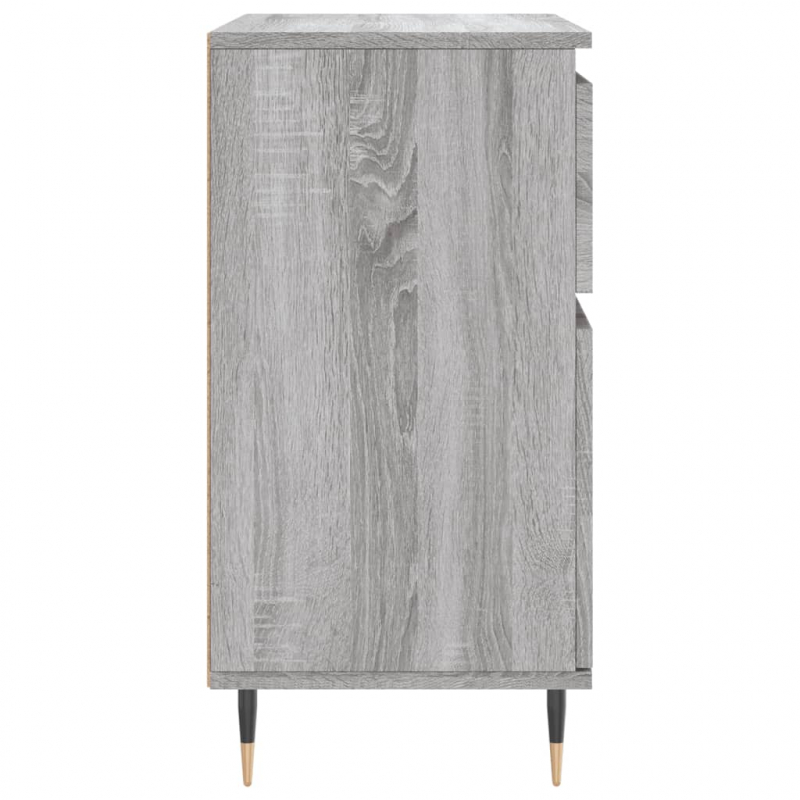 Sideboard Grau Sonoma 60x35x70 cm Holzwerkstoff