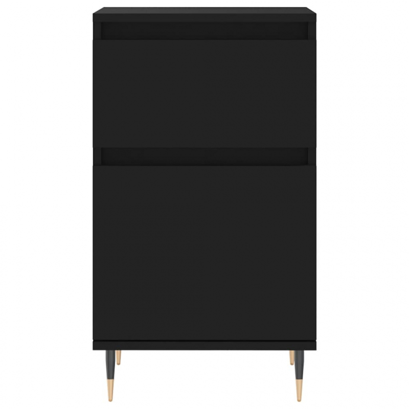 Sideboards 2 Stk. Schwarz 40x35x70 cm Holzwerkstoff