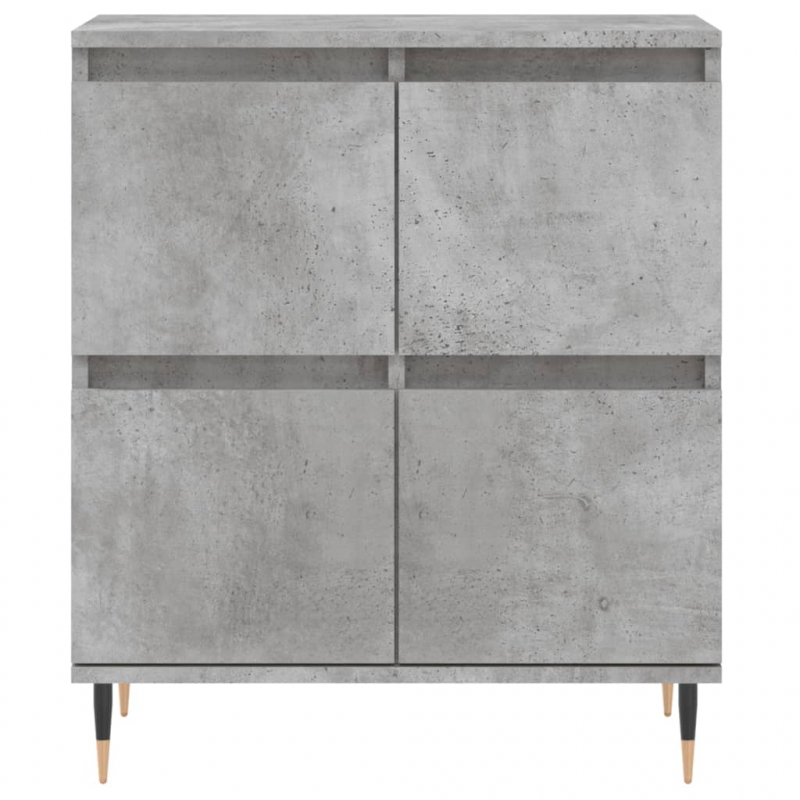 Sideboard Betongrau 60x35x70 cm Holzwerkstoff