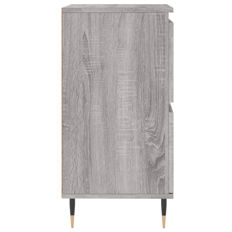 Sideboard Grau Sonoma 60x35x70 cm Holzwerkstoff