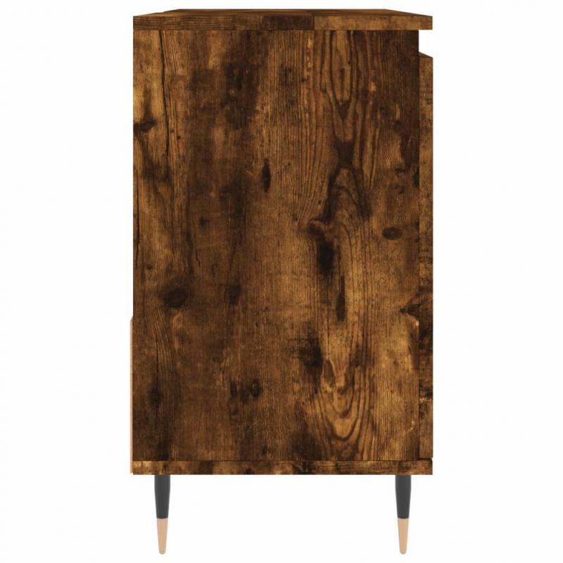 Badschrank Räuchereiche 65x33x60 cm Holzwerkstoff
