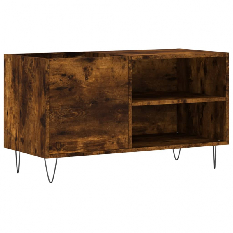 Plattenschrank Räuchereiche 85x38x48 cm Holzwerkstoff