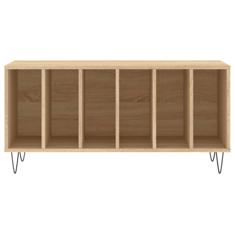Plattenschrank Sonoma-Eiche 100x38x48 cm Holzwerkstoff