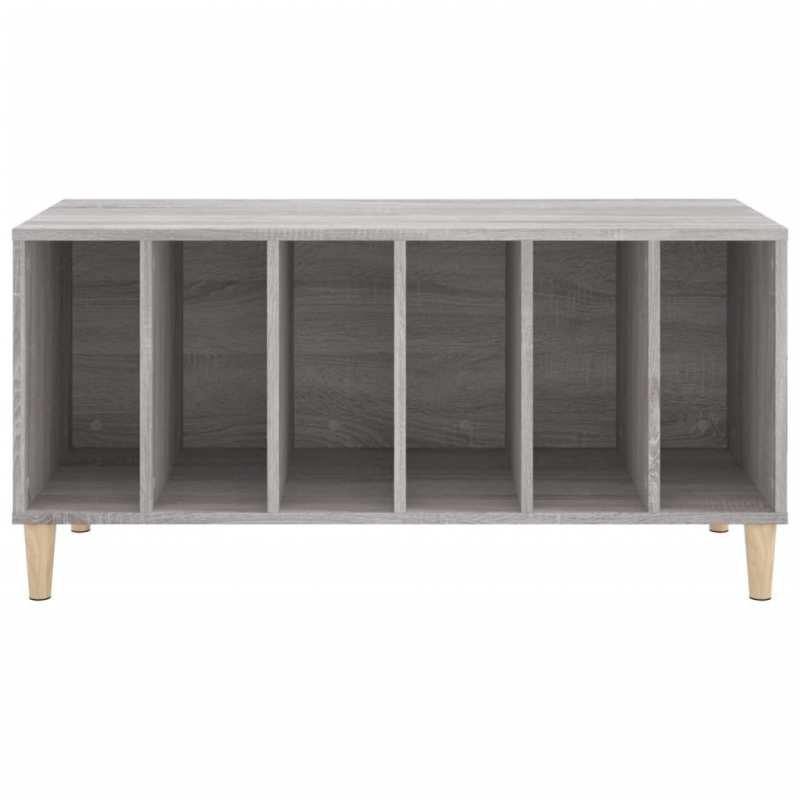 Plattenschrank Grau Sonoma-Eiche 100x38x48 cm Holzwerkstoff
