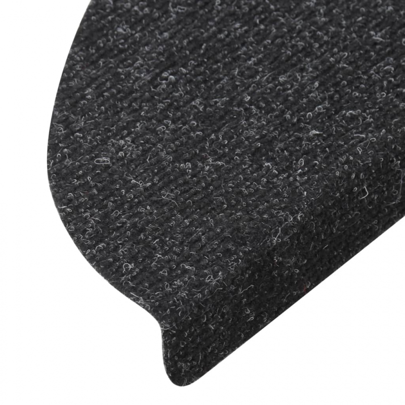 Stufenmatten Selbstklebend 10 Stk. Anthrazit 56x17x3 cm