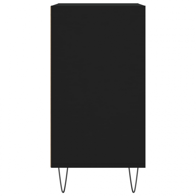 Sideboard Schwarz 57x35x70 cm Holzwerkstoff