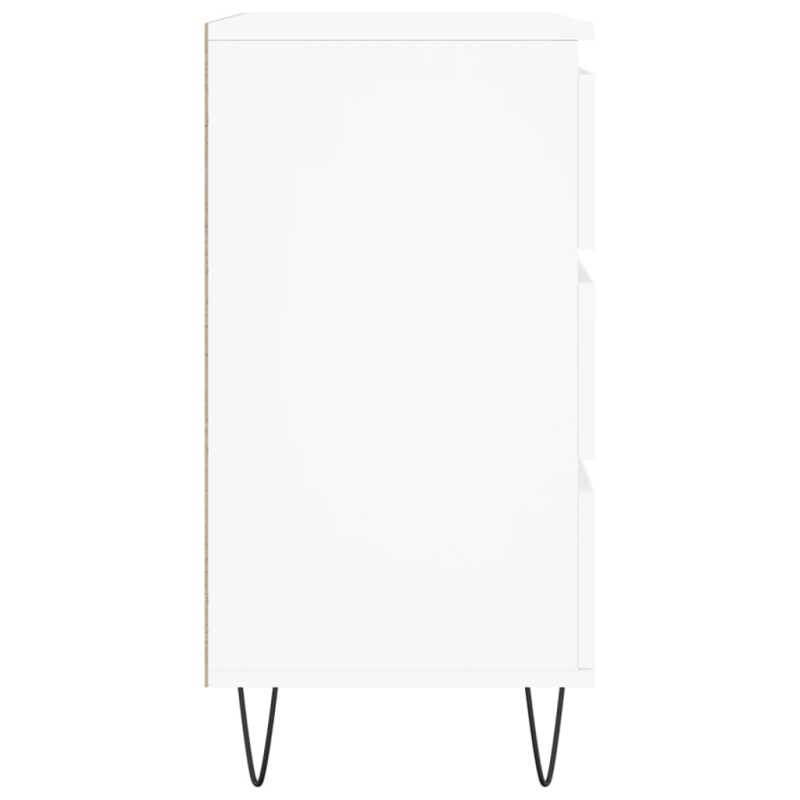 Sideboard Weiß 60x35x70 cm Holzwerkstoff
