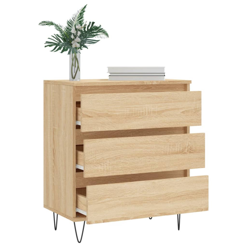 Sideboard Sonoma-Eiche 60x35x70 cm Holzwerkstoff