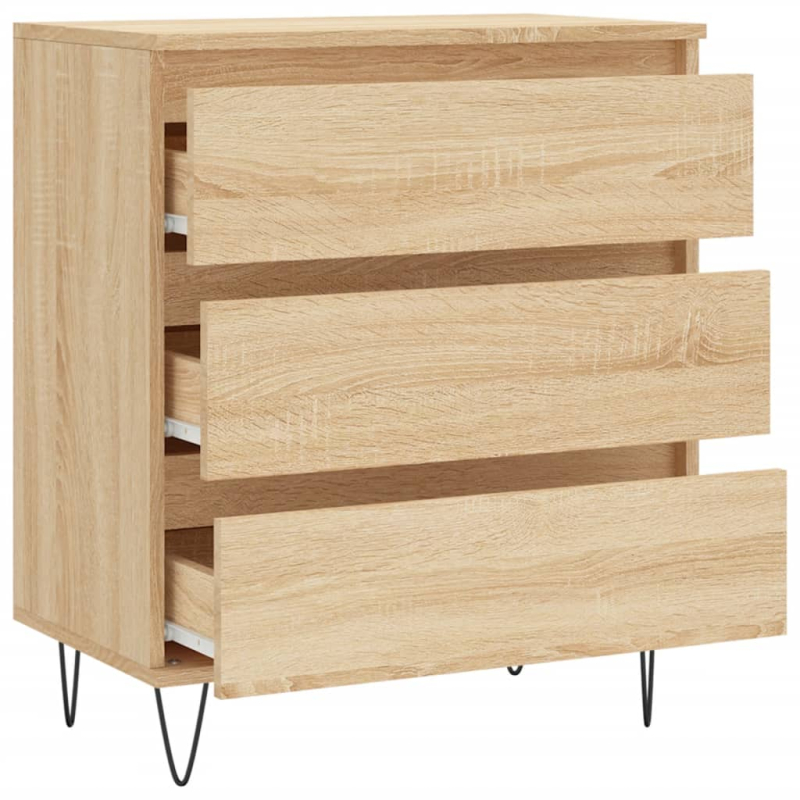 Sideboard Sonoma-Eiche 60x35x70 cm Holzwerkstoff