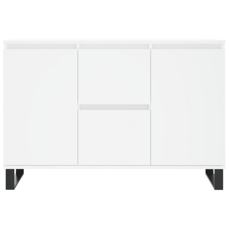 Sideboard Weiß 104x35x70 cm Holzwerkstoff