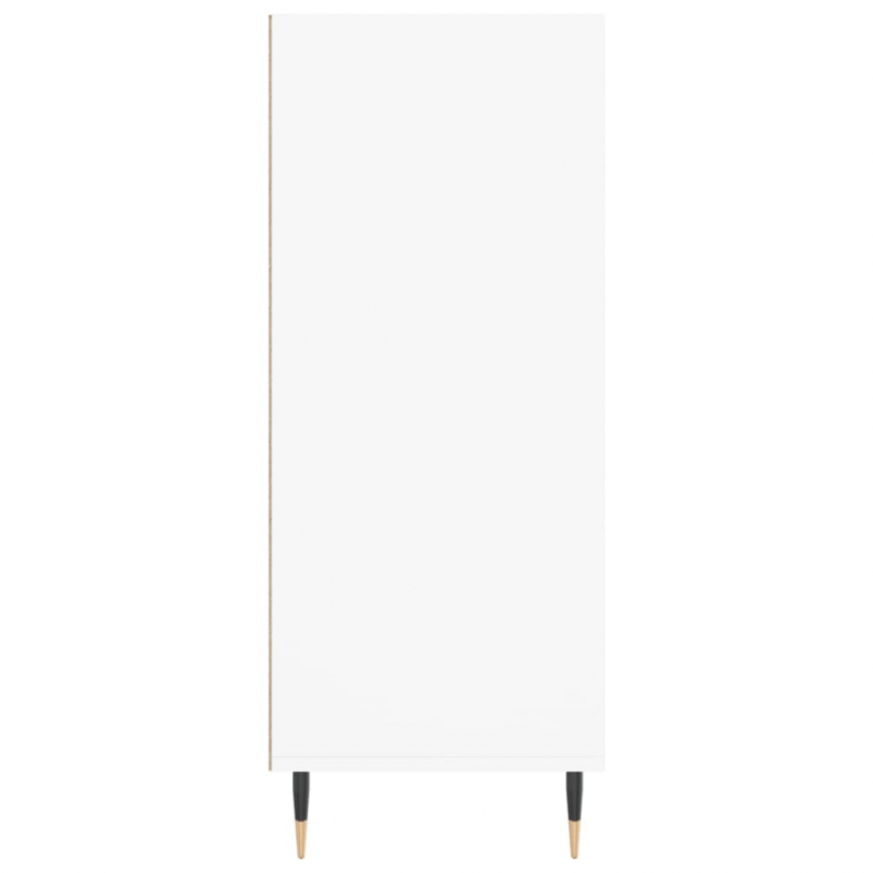 Highboard Weiß 57x35x90 cm Holzwerkstoff