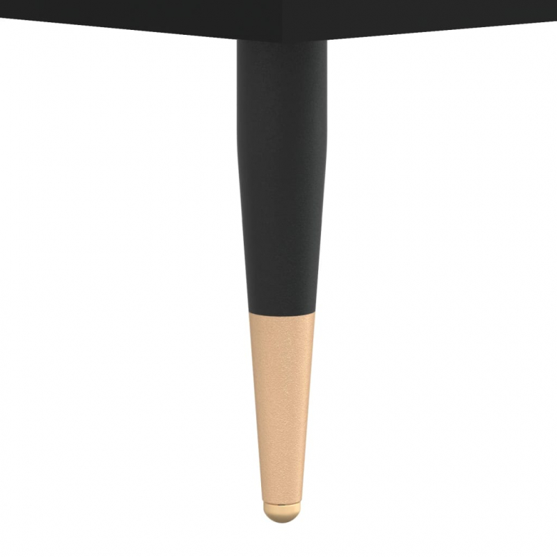 Highboard Schwarz 57x35x90 cm Holzwerkstoff