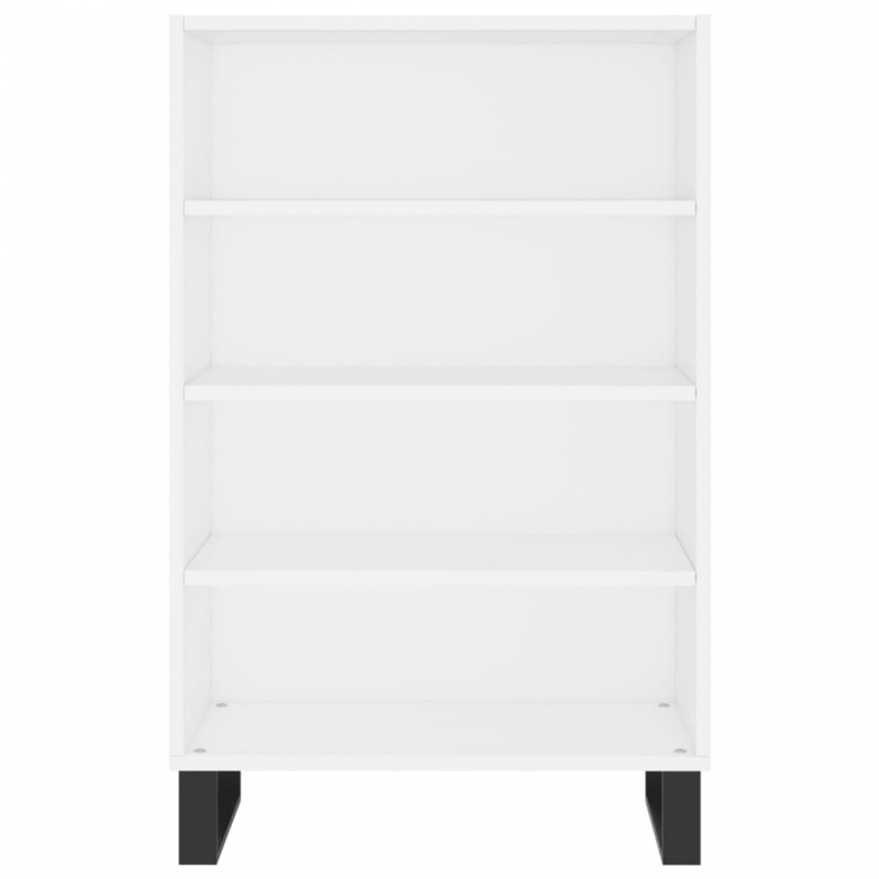 Highboard Weiß 57x35x90 cm Holzwerkstoff