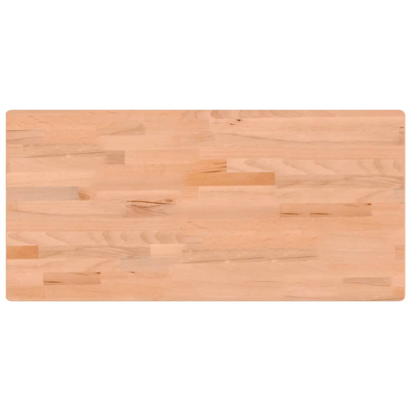 Werkbank 115x55x81,5 cm Massivholz Buche und Metall